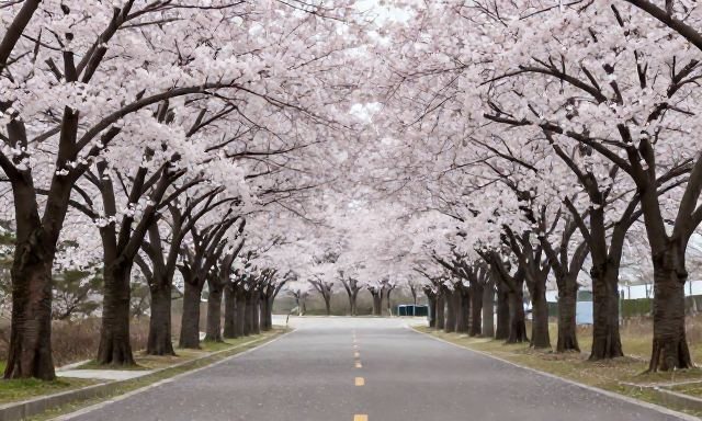 경주벚꽃 관련 이미지 - 경주벚꽃, 빛과 소리가 머무는 공간에서 발견한 봄의 조각들
